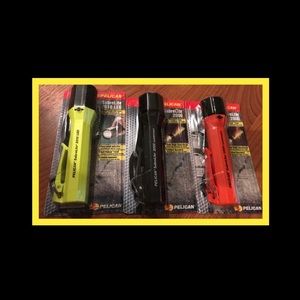 Pelican Sabrelite LED Flashlights LOT of 3 NEW
